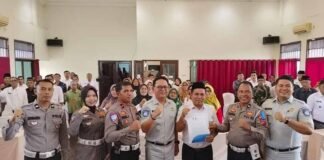 Jasa Raharja Sumbar Kukuhkan Aparatur Sijunjung sebagai Agen Keselamatan Transportasi Agen Keselamatan Transportasi