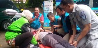 Jasa Raharja DKI Jakarta Gelar Pelatihan PPGD Bersama RS Husada untuk Ojek Online Wanita jasa raharja DKI