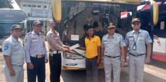 Jasa Raharja DKI Jakarta Bersinergi dalam Kegiatan Ramp Check di Terminal Tanjung Priok Sambut Nataru 2026 jasa raharja DKI