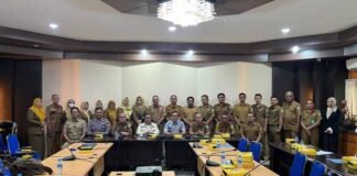 Tim Pembina Samsat Martapura Sosialisasi Bahas Data Tunggakan Kendaraan Dinas di Kabupaten Banjar Dinas di Kabupaten Banjar