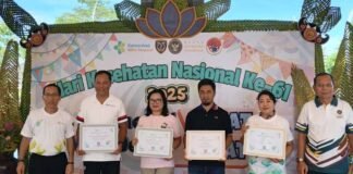 PT Jasa Raharja Kantor Wilayah Bali Terima Piagam Penghargaan Pada Peringatan Hari Kesehatan Nasional Ke-61 Tahun 2025 Hari Kesehatan Nasional Ke-61 Tahun 2025