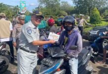 Jasa Raharja Kalbar Turut Serta Dalam Operasi Zebra Kapuas 2025, Gencarkan Sosialisasi Tertib Berlalu Lintas Serta Penghapusan Denda Pajak Kendaraan Bermotor jasa raharja kalbar