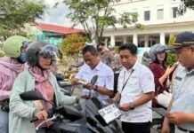 Tim Pembina Samsat Banjarmasin II Gencarkan Sosialisasi Insentif dan Kepatuhan Pajak Kendaraan Bermotor jasa raharja kalsel