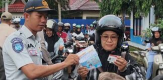 Tim Pembina Samsat Pelaihari Dukung Penyelenggaraan Tertib dan Keselamatan LLAJ di Tanah Laut Keselamatan LLAJ di Tanah Laut
