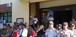 Jasa Raharja Cabang Bima Hadiri Apel Gelar Pasukan Operasi Zebra Rinjani 2025 di Polres Kota Bima jasa raharja NTB