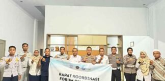 Jasa Raharja NTB Gelar Rapat Forum Pemantau Pelaksanaan UU 33/1964 di Kabupaten Lombok Tengah jasa raharja NTB