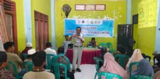 Jasa Raharja NTB Tingkatkan Keselamatan Berlalu Lintas dengan Menggelar Sosialisasi Bagi Masyarakat Lombok Tengah jasa raharja NTB