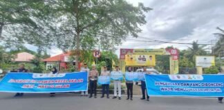 Negara Hadir Melalui Jasa Raharja NTB, Safety Campaign di Lombok Tengah Untuk Tingkatkan Kesadaran Berlalu Lintas jasa raharja NTB