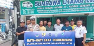 Jasa Raharja Sumbawa Gelar Tindak Lanjut Rapat FKLL, Tingkatkan Kepatuhan dan Keselamatan Angkutan Umum jasa raharja NTB