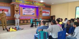 Kolaborasi Jasa Raharja dan Polres Ngada Edukasi Ojol tentang Pertolongan Pertama Gawat Darurat jasa raharja NTT