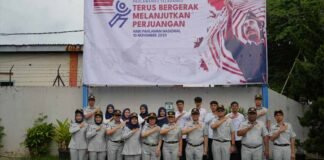 Jasa Raharja Bengkulu Gelar Upacara Hari Pahlawan, Tanamkan Semangat Pengabdian dan Nasionalisme Pengabdian dan Nasionalisme