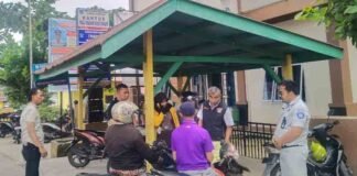 Jasa Raharja Sumbar Bersama Bapenda Sosialisasikan Program Pemutihan Pajak dan Pembebasan Denda SWDKLLJ di Kayu Tanam jasa raharja sumbar