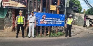 Jasa Raharja Cabang Tangerang dan Polres Metro Tangerang Kota Ajak Masyarakat Tertib Berlalu Lintas di Karawaci Tertib Berlalu Lintas di Karawaci