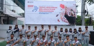 Teladani Semangat Juang Pahlawan, Jasa Raharja Sulsel Gelar Upacara Khidmat 10 November Upacara Khidmat 10 November