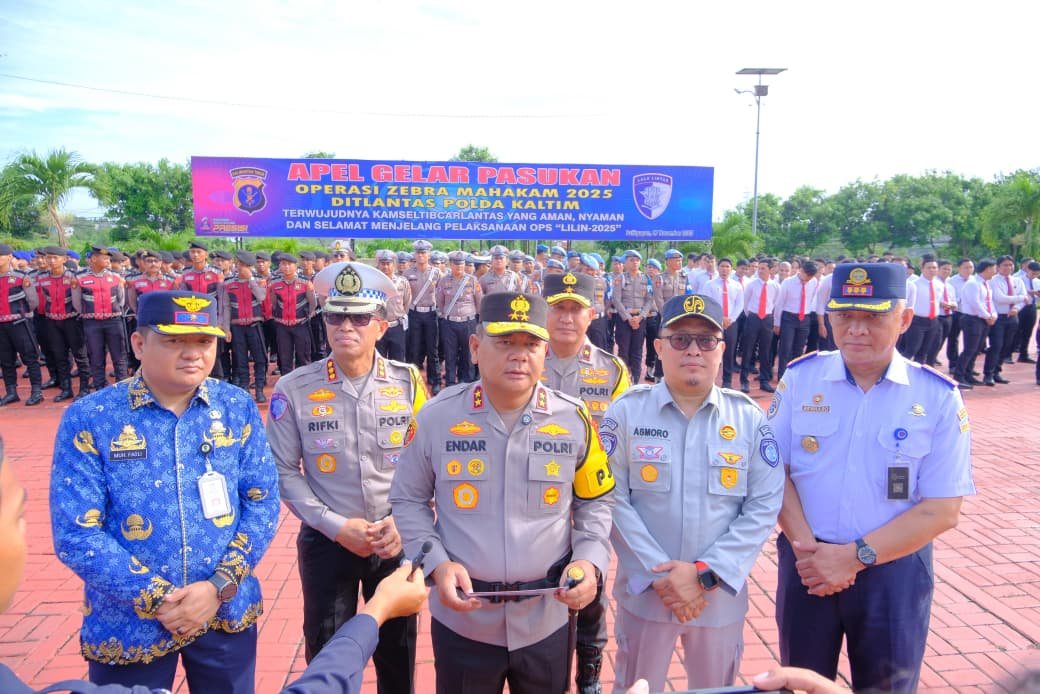 Gelar Pasukan Operasi Zebra Mahakam 2025