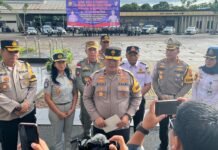 Dorong Tertib Berlalu Lintas, Jasa Raharja Bengkulu Hadiri Apel Gelar Pasukan Operasi Zebra Nala 2025 Pasukan Operasi Zebra Nala 2025