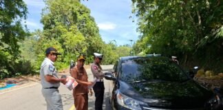 Jasa Raharja Solok Gencarkan Edukasi dan Kepatuhan Berkendara lewat Operasi Gabungan di Solok Selatan Operasi Gabungan di Solok Selatan