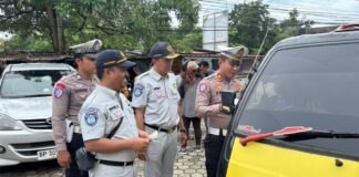 Jasa Raharja Tanjungpinang Turut Serta dalam Razia Terpadu Pengawasan Angkutan Umum Tahun 2025 Pengawasan Angkutan Umum Tahun 2025
