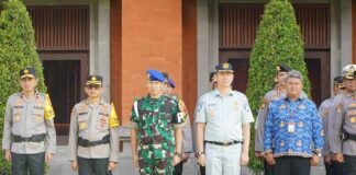 PT Jasa Raharja Kantor Wilayah Bali Ikut Serta Dalam Upacara Gelar Pasukan Operasi Zebra Agung 2025 Ditlantas Polda Bali jasa raharja bali