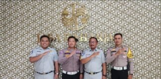 Jasa Raharja Cabang Singaraja Terima Kunjungan Kasat Lantas dan Kanit Laka Polres Buleleng jasa raharja bali