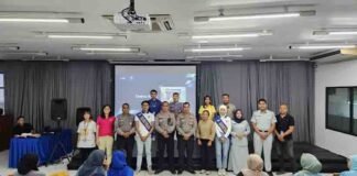 Polres Metro Tangerang Kota dan Jasa Raharja Gelar Safety Riding serta Sosialisasi Operasi Zebra Jaya 2025 untuk Karyawan PT Panarub Industry jasa raharja banten