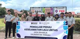 Pengajar Peduli Keselamatan: Jasa Raharja Kalteng Dorong Peran Guru dalam Pencegahan Kecelakaan dalam Pencegahan Kecelakaan