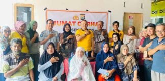 Melangkah Dekat Dengan Masyarakat, Jasa Raharja Parepare Hadir Dalam Kegiatan Jum’at Curhat Bersamsa Polsek Ujung dan BPJS Kota Parepare dan BPJS Kota Parepare