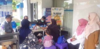 Jasa Raharja Sumbar Gelar Pemeriksaan Kesehatan Gratis di Samsat Kota Pariaman, Gandeng Dokter dan Paramedis dari Biddokkes Polda Sumbar dari Biddokkes Polda Sumbar