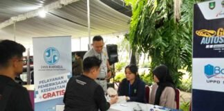 Jasa Raharja Surakarta Hadirkan Layanan Kesehatan Gratis di Government Autoshow 2025 di Government Autoshow 2025