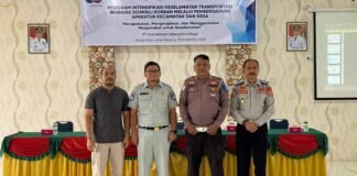 Jasa Raharja Bukittinggi Adakan Intensifikasi Keselamatan Transportasi Berbasis Domisili Korban Melalui Pemberdayaan ASN di Kecamatan Lubuk Basung di Kecamatan Lubuk Basung