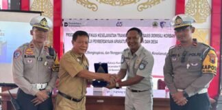 Jasa Raharja Laksanakan Program Intensifikasi Keselamatan Transportasi di Kecamatan Purwodadi Kabupaten Grobogan di Kecamatan Purwodadi Kabupaten Grobogan