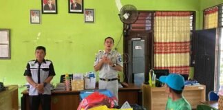 PT Jasa Raharja Kanwil Kalimantan Timur Perkuat Edukasi Keselamatan Lalu Lintas melalui Program PPKL di SMK Muhammadiyah 2 Penajam Paser Utara di SMK Muhammadiyah 2