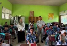 Jasa Raharja Cabang Tarakan Gelar Program “Pengajar Peduli” Edukasi Keselamatan Lalu Lintas di SMP Negeri 3 Berau di SMP Negeri 3 Berau