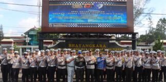 PT Jasa Raharja Cabang Tasikmalaya Ikuti Apel Gelar Pasukan Operasi Zebra Lodaya 2025 di Seluruh Polres Wilayah Kerja di Seluruh Polres Wilayah Kerja