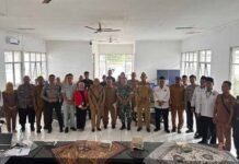 Jasa Raharja Karawang Bersama Tim Pembina Samsat Gelar Sosialisasi Opsen Dan SWDKLLJ Di Kecamatan Tirtamulya jasa raharja jabar