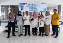 Sosialisasi PKB – SWDKLLJ dan Keselamatan Berlalu Lintas oleh Jasa Raharja Cabang Bandung dan Tim Pembina Samsat Padjajaran di SMAN 9 jasa raharja jabar