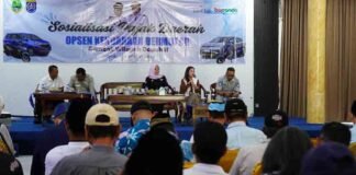 Jasa Raharja Bogor Bersama Tim Pembina Samsat Cinere Gencarkan Edukasi Opsen Pada Masyarakat Kecamatan Sawangan jasa raharja jabar