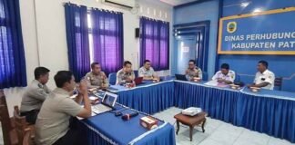 Forum Keselamatan Lalu Lintas Kabupaten Pati Gelar Rapat Koordinasi Penanganan Daerah Rawan Kecelakaan jasa raharja jateng