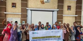 Jasa Raharja Tegal Adakan Kegiatan Pengajar Peduli Keselamatan Lalu Lintas di SMA Negeri 2 Slawi jasa raharja jateng