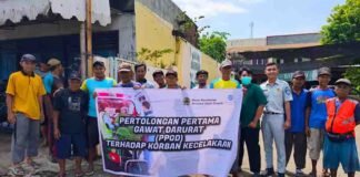 Jasa Raharja Cabang Pekalongan Selenggarakan Pelatihan Pertolongan Pertama Gawat Darurat di Jalur Pantura Kecamatan Petarukan jasa raharja jateng