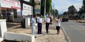 Jasa Raharja dan Dinas Perhubungan Bersinergi untuk Upaya Pencegahan Laka melalui Pemasangan Penerangan Jalan