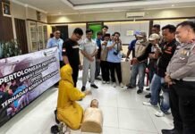 Jasa Raharja Boyolali Laksanakan Sosialisasi Pertolongan Pertama Gawat Darurat (PPGD) Kepada Komunitas Driver Ambulance Kabupaten Boyolali jasa raharja jateng