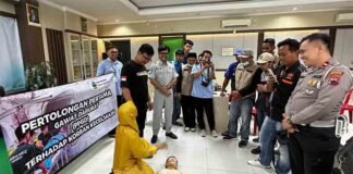 Jasa Raharja Boyolali Laksanakan Sosialisasi Pertolongan Pertama Gawat Darurat (PPGD) Kepada Komunitas Driver Ambulance Kabupaten Boyolali jasa raharja jateng