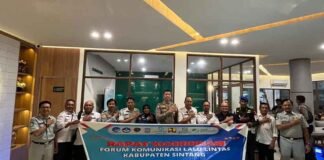 Optimalisasi Peran Forum Komunikasi Lalu Lintas Dalam Ketertiban Lalu Lintas dan Penanganan Kecelakaan di Wilayah Kab.Sintang jasa raharja kalbar