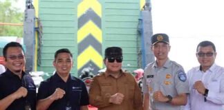 Jasa Raharja Pastikan Penjaminan Penumpang Rute Baru Ferry Penyeberangan Sungai Bulan – Kampung Baru, Kab. Kubu Raya jasa raharja kalbar