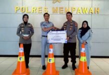 Jasa Raharja Serahkan Bantuan Sarana Keselamatan Lalu Lintas Melalui Program TJSL jasa raharja kalbar