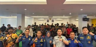 Jasa Raharja Kalsel Sosialisasikan Peran dan Fungsi Perusahaan kepada Relawan Pemadam Kebakaran jasa raharja kalsel