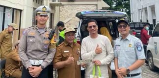 Dekranasda Kabupaten Banjar jadi Lokasi Sosialisasi PKB dan SWDKLLJ serta Pelayanan Samsat Keliling jasa raharja kalsel