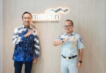 Jasa Raharja Kalsel dan Bank Mandiri Perkuat Sinergi Layanan Publik jasa raharja kalsel