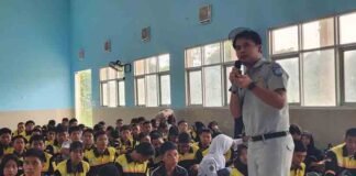 Membangun Budaya Safety Riding: Kolaborasi Jasa Raharja Cabang Tarakan-Kamsel Polda Kaltara dalam Program Pengajar Peduli Keselamatan Lalu Lintas di SMKN 3 Tanjung Selor jasa raharja kaltim